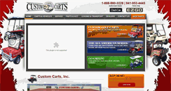 Desktop Screenshot of customcarts.com